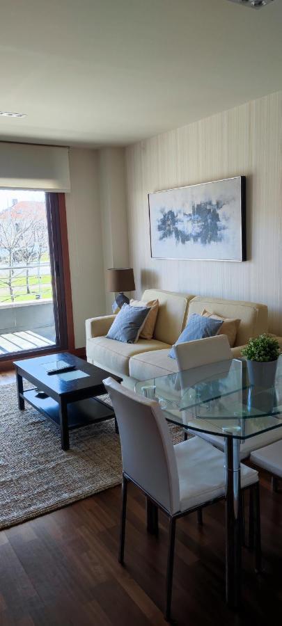 Acogedor Apartamento Con Terraza En Portonovo Eksteriør billede